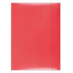 OFFICE products Desky papírové s gumičkou A4, červené