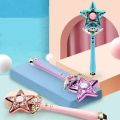 CAB Toys Kouzelná hůlka fialová s hvězdou Magic Princes