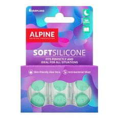 ALPINE Hearing Alpine Soft Silicon - špunty do uší, 3 páry