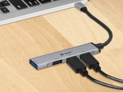 Tracer USB 3.0 HUB H40 4 porty, USB-C