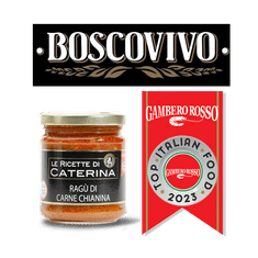 Boscovivo Hovězí ragú z masa Chianina, 180 g - 60% masa
