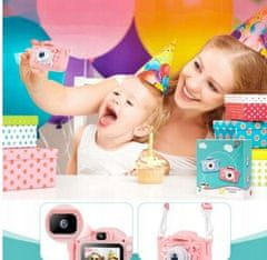 Pronett XJ5096 Dětský digitální fotoaparát jednorožec růžový