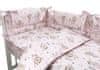 Mantinel s povlečením, 3D, bavlna, Little Balerina - růžová, 135 x 100, 40x60 cm