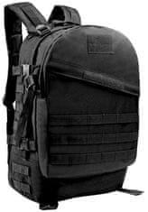 Camerazar Vojenský turistický batoh XL SURVIVAL, Polyester 600d, 45 litrů, voděodolný