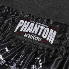 Phantom Muay Thai trenýrky PHANTOM sak yant - černé