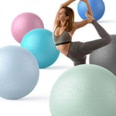 PROIRON Gymnastický míč Yoga Ball Embos - 65 cm, tmavě modrý