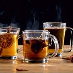 Uniglass Sada 6ks sklenic na čaj/kávu LONDON - 320ml