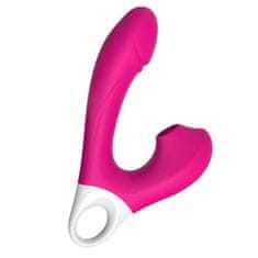 Romant Lili stimulátor klitorisu a vibrátor 2v1 růžový