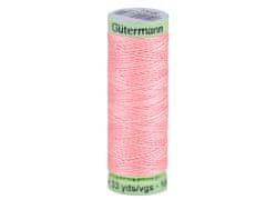 Gutermann Polyesterové nitě Gütermann Jeans návin 30 m - růžová nejsv.