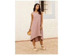 Magic Linen Lněné šaty Toscana Woodrose Velikost: M