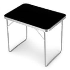 ModernHome Campingový rozkládací stůl Tena 70x50 cm černý