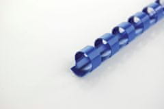 GBC Hřbety plastové 10 mm, modré, 100 ks