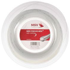 MSV Focus HEX tenisový výplet 200 m bílá průměr 1,10