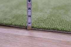 Associated Weavers AKCE: 124x230 cm Metrážový koberec Panorama 24 zelený (Rozměr metrážního produktu Bez obšití)