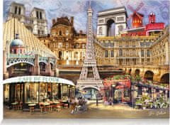 Star Game Sets Puzzle Francie 1000 dílků