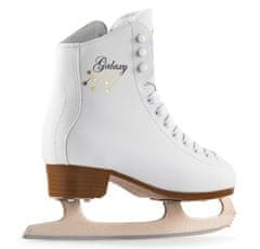 SFR Galaxy Children's Ice Skates - White - UK:10J EU:28 US:M11JL11J