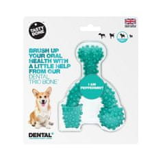 Tastybone Dental trio kostička nylonová pro malé psy - Peppermint