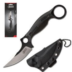ELITE TACTICAL Elite Tactical - ET-FIX007BKCS - Knife with fixed blade 