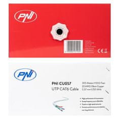 PNI CU057 Kabel UTP CAT6 0,57 mm