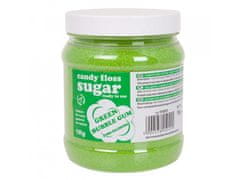 Candy floss Cukr na cukrovou vatu s příchutí žvýkačky zelený 1000g