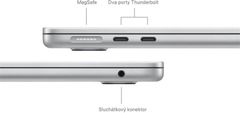 Apple MacBook Air 15 M3 8 GB / 512 GB, 10-core GPU (MRYQ3CZ/A) Silver