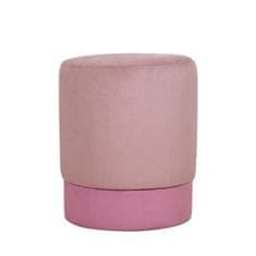 Atelier Del Sofa Taburet Ropp - Pink, Růžová