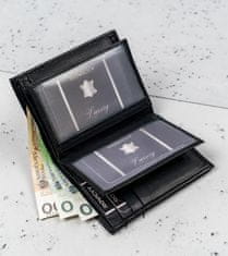 RONALDO Pánská kožená peněženka s kapsičkou na karty
