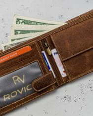 Always Wild Horizontální skládací pánská peněženka s vnější kapsou na karty
