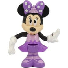 JUST PLAY Minnie Mouse figurka - Minnie baletka fialová 8 cm