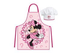 BrandMac Dětská zástěra s čepicí Minnie Mouse Butterfly