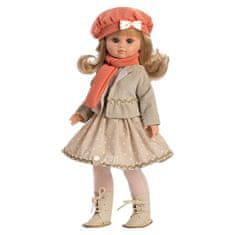 Berbesa Luxusní dětská panenka-holčička Magdalena 40cm