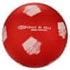 GetGo Football Game 21 gumový míč červená balení 1 ks