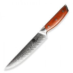 Dellinger Nůž plátkovací Carving 8,5" (210mm) Rose-Wood Damascus