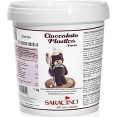 Saracino Modelovací čokoláda tmavá 1kg -