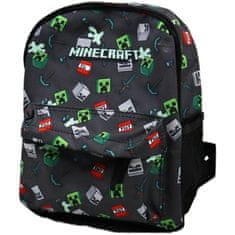 Fashion UK Dětský batůžek s přední kapsou Minecraft