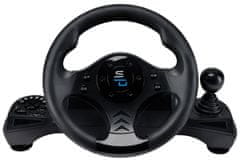 Superdrive Sada volantu, pedálů a řadící páky GS750/ PS4/ Xbox One/ Xbox Series X/S / PC