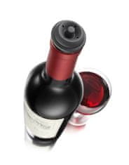 Vacuvin 0886360 6dílná souprava zátok na vakuové uzavření vína šedá