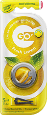 Natural Fresh Vůně do auta Go Gel Fresh Lemon 5 ml