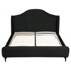 Lectus Čalouněná postel Sunrest 160x200 černá