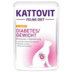 Kattovit Kapsička Diabetes/Gewicht kuře 85g