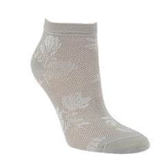 RS dámské krajkové bambusové jednobarevné kotníkové ponožky 1528424 3pack, 35-38