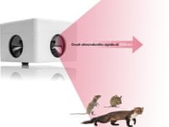 BRAVSON 3D ultrazvukový plašič na kuny, myši a potkany DRAGON ULTRASONIC C360 SMART
