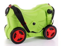 PD TOYS Dětský kufr - odrážedlo (zelená)