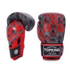 Top King Boxerské rukavice TOP KING Dragon - Černé