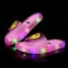 Pantofle pro děti s LED světly, Dětské Nazouváky, Dětské pantofle | HAPPYS Růžový 34/35