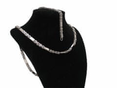 ewena Pánský náhrdelník s náramkem z chirurgické oceli KA382