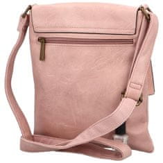 Paolo Bags Elegantní dámský kabelko-batoh Mikki, růžová