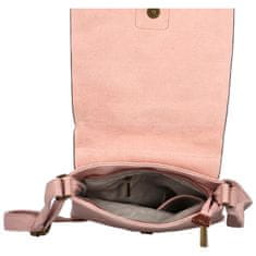 Paolo Bags Elegantní dámský kabelko-batoh Mikki, růžová