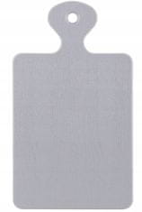Galicja Plastové krájecí prkénko s rukojetí 31x17 cm šedé k zavěšení