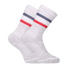 Mons Royale Ponožky merino šedé (100555-1160-781) - velikost L
